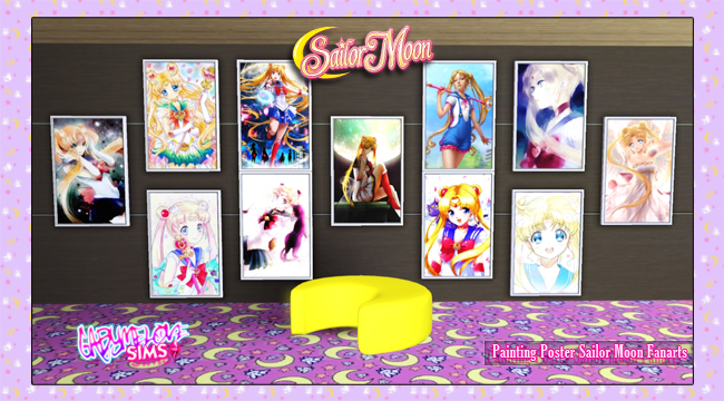 Painting-Poster-Sailor-Moon-Fanarts-By.-