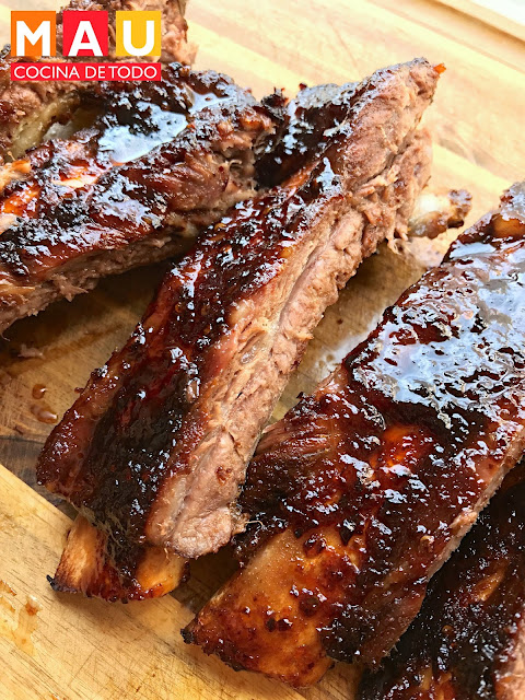 mau cocina de todo costillas costillitas ribeye al horno mermelada bbq