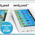 Andy Pad και Andy Pad Pro: χαμηλού κόστους tablets