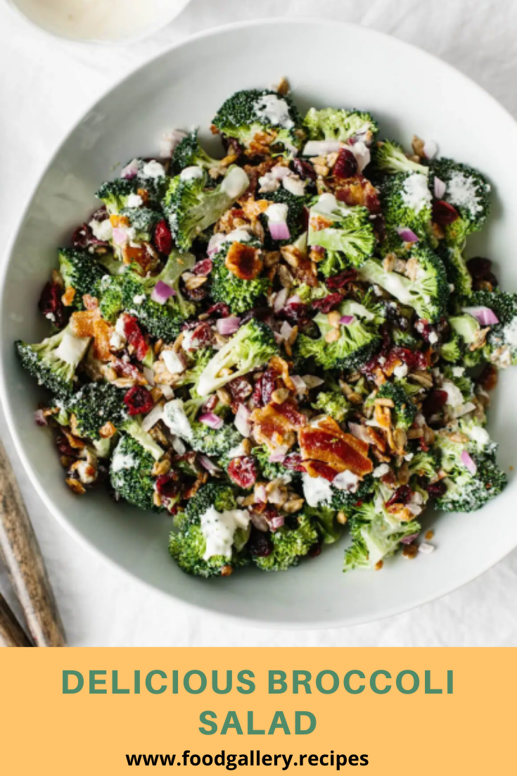 DELICIOUS BROCCOLI SALAD Health hoki koki
