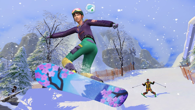 The Sims 4: Snowy Escape Expansion