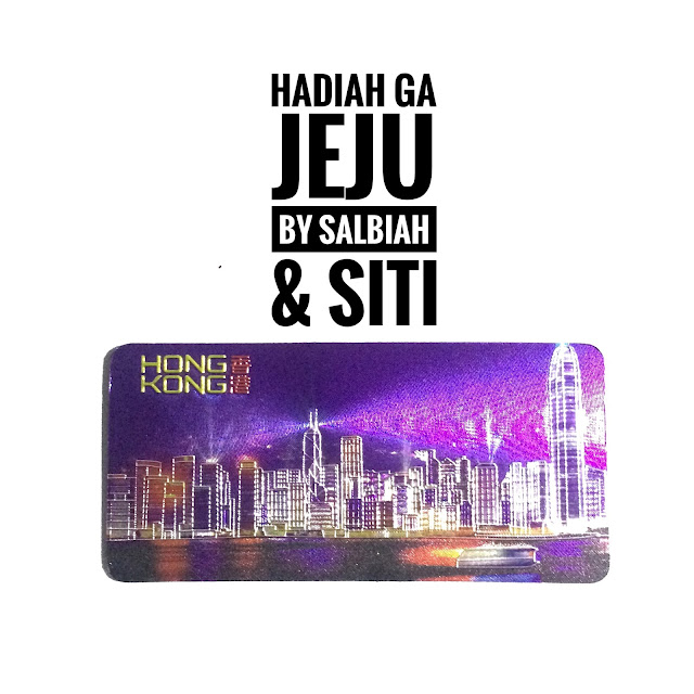Hadiah GA Jeju by Salbiah & Siti ❤️️