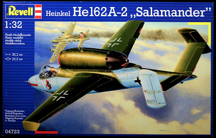 Brengun Models 1/144 HEINKEL He-162A SALAMANDER Photo Etch Update Set 