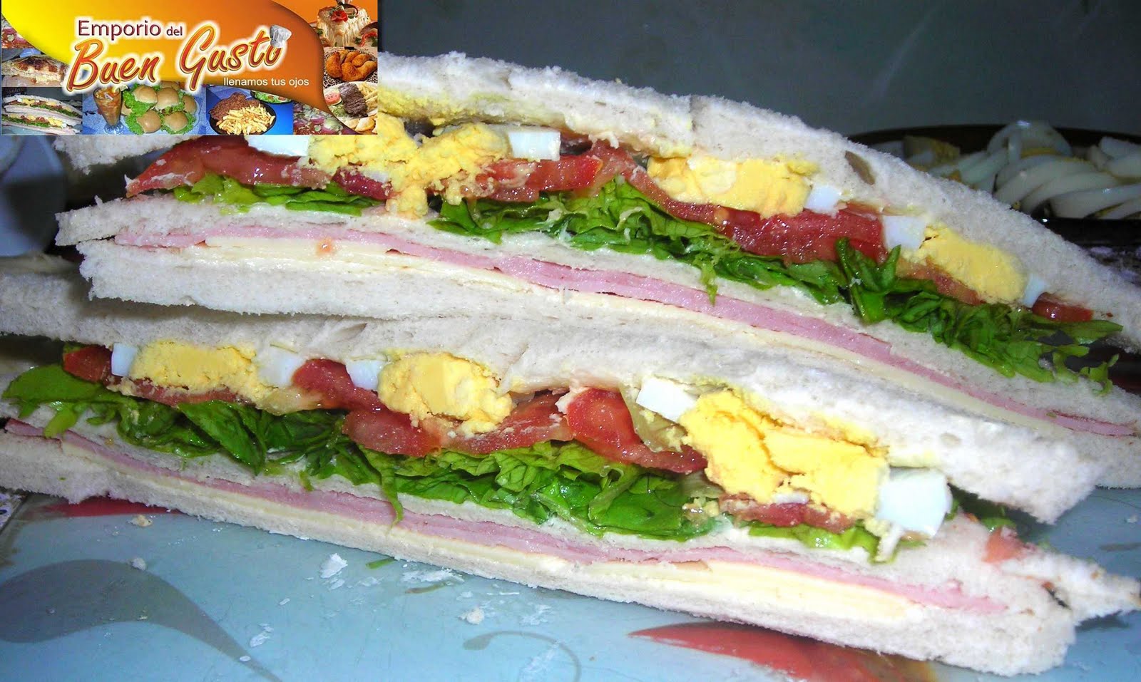 SANDWICH OLIMPICO CON BUEN GUSTO Buen Gusto