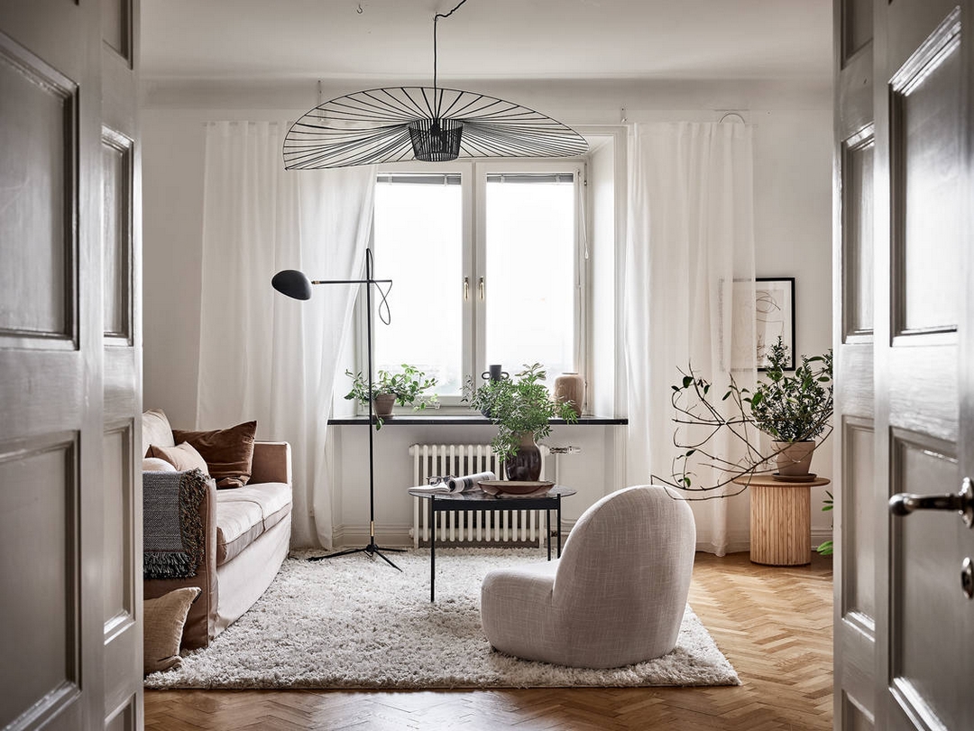 JOLIE DÉCORATION AVEC DU BRUN ET DU BEIGE