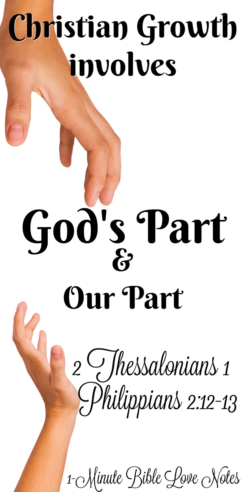 We Can t Ignore Our Role in Christian Maturity 2 Thessalonians 1 Philippians