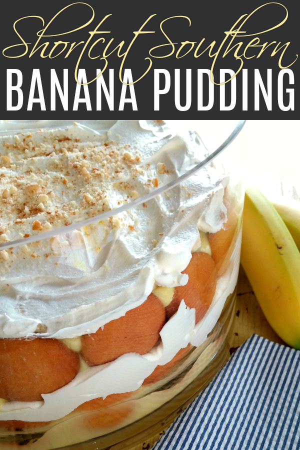 An easy but still oh-so-delicious recipe for banana pudding that you can whip up quick without all the work!