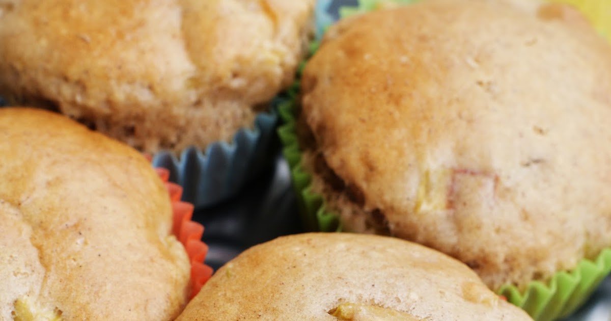 Totally Veg!: Rhabarber-Zimt-Muffins