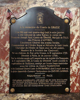 En 1931, l'amiral de Grasse est honoré par les Etats-Unis