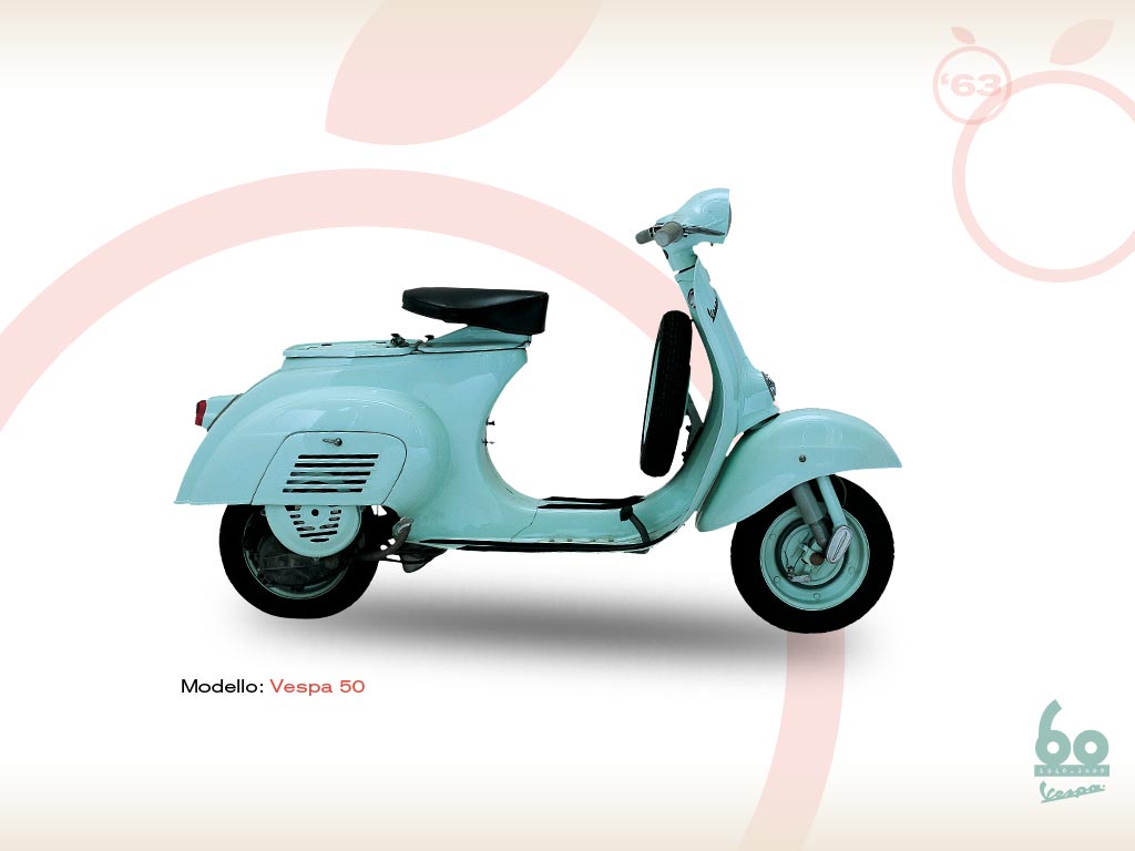 Vespa Scooters: Vespa 50 - 1963