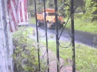 Raining Orange Trucks