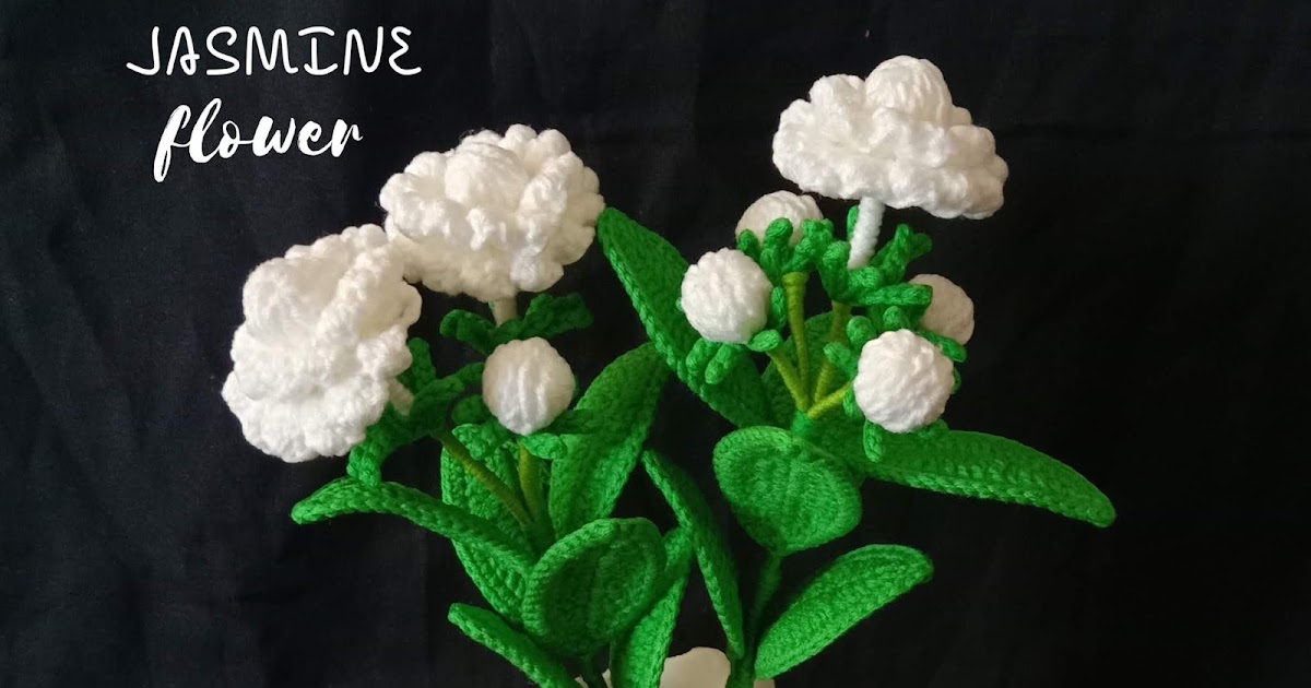 Dinah Crochet Jasmine flower