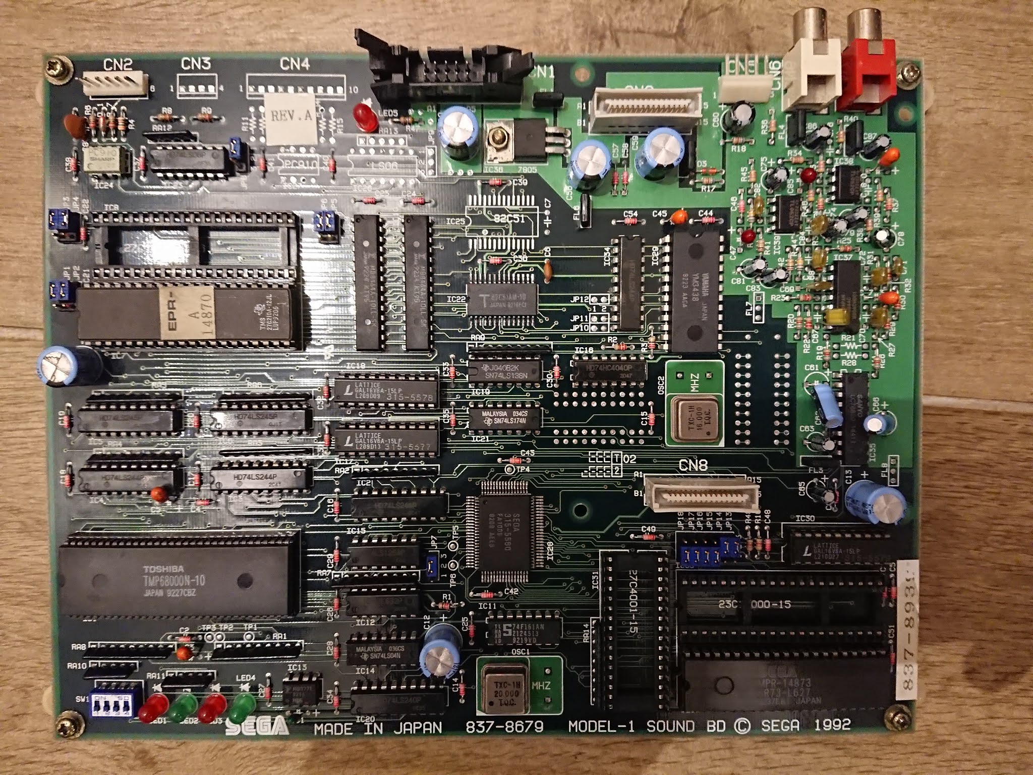 Arcade PCB Fever: Virtua Racing By Sega