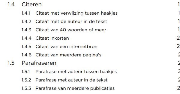 The APA Team Parafrase van een The APA Team Parafrase van een