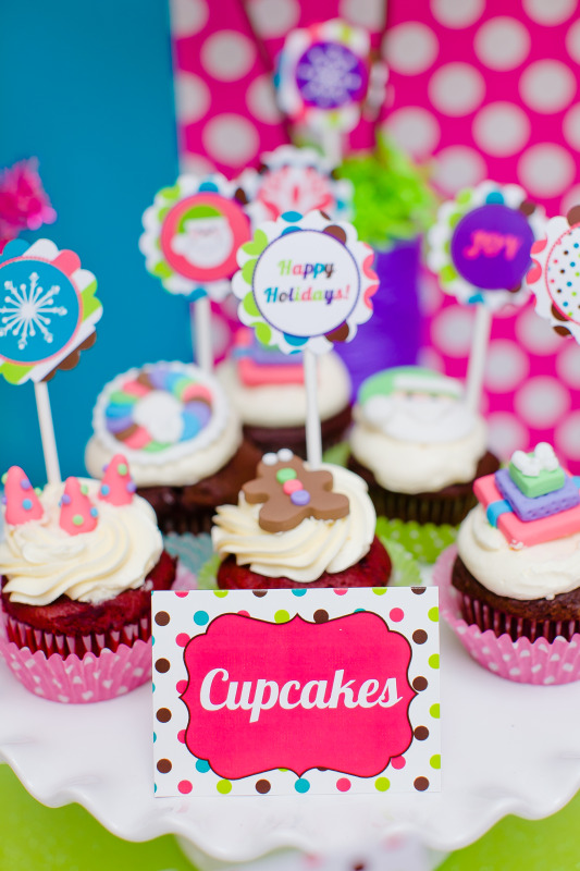 Kara s Party Ideas Merry   Bright Colorful Holiday Children s Christmas Party  - 62