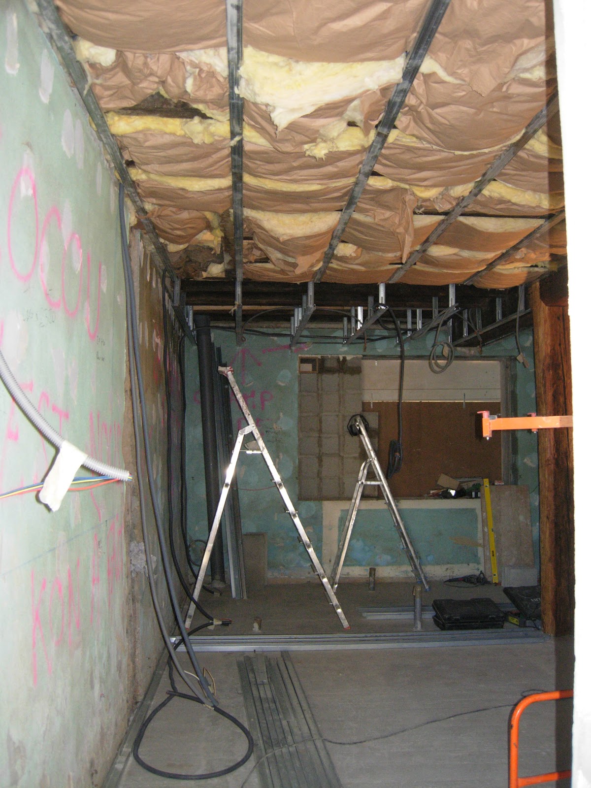 Notre maison, nos travaux 2ème partie RAIL ISOLATION