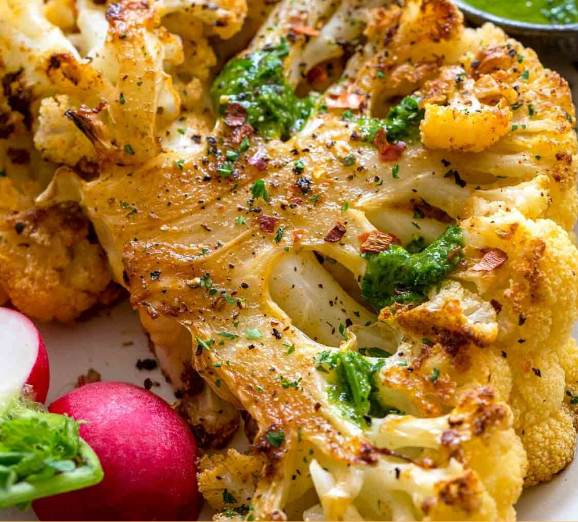 Perfect Roasted Cauliflower Steaks recipe