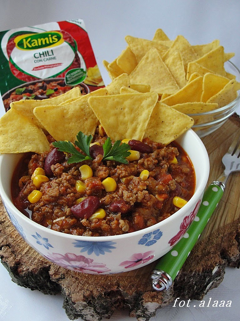 Ala piecze i gotuje Chili con carne