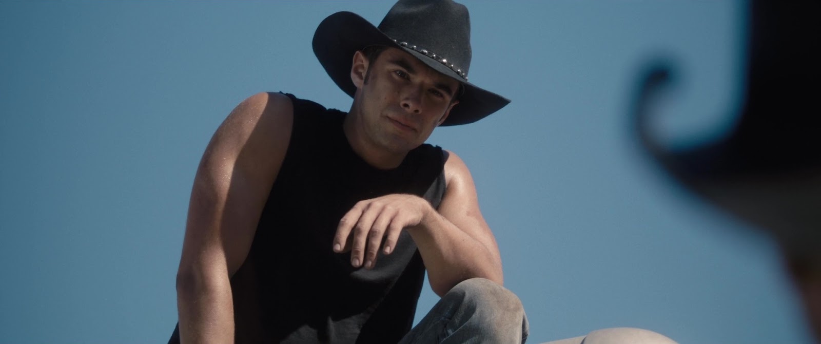 ausCAPS Josh Swickard shirtless in Roped