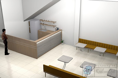 Desain Minibar Cafe Dan Sofa  + Furniture Semarang ( Etalase Display )