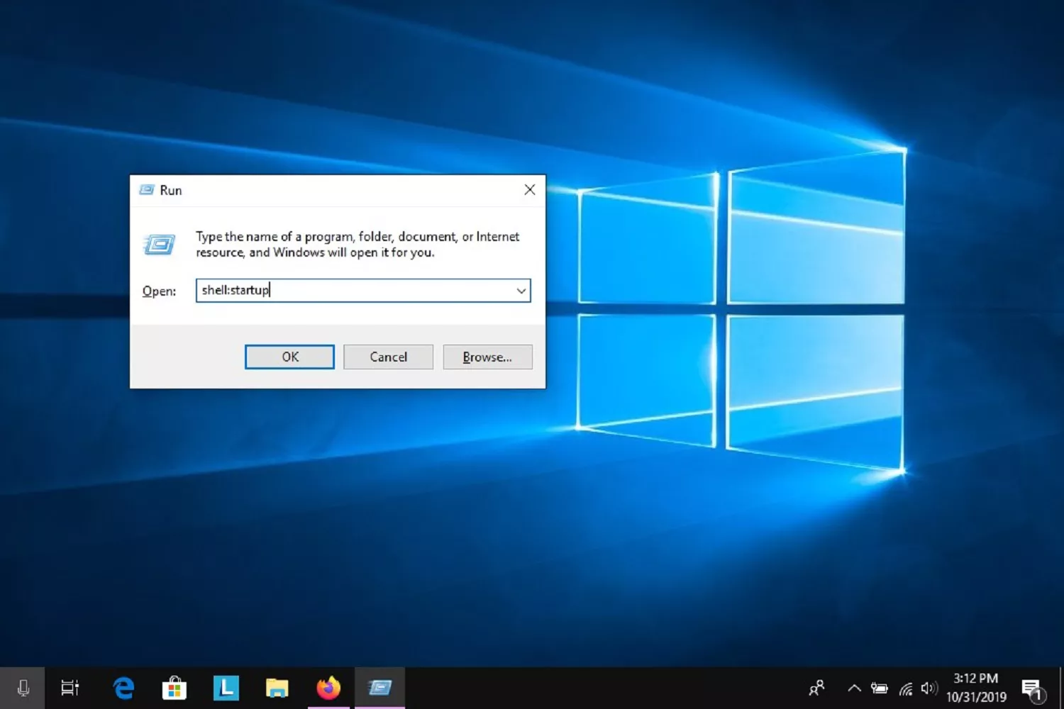 windows 10 how to make a program run at startup
