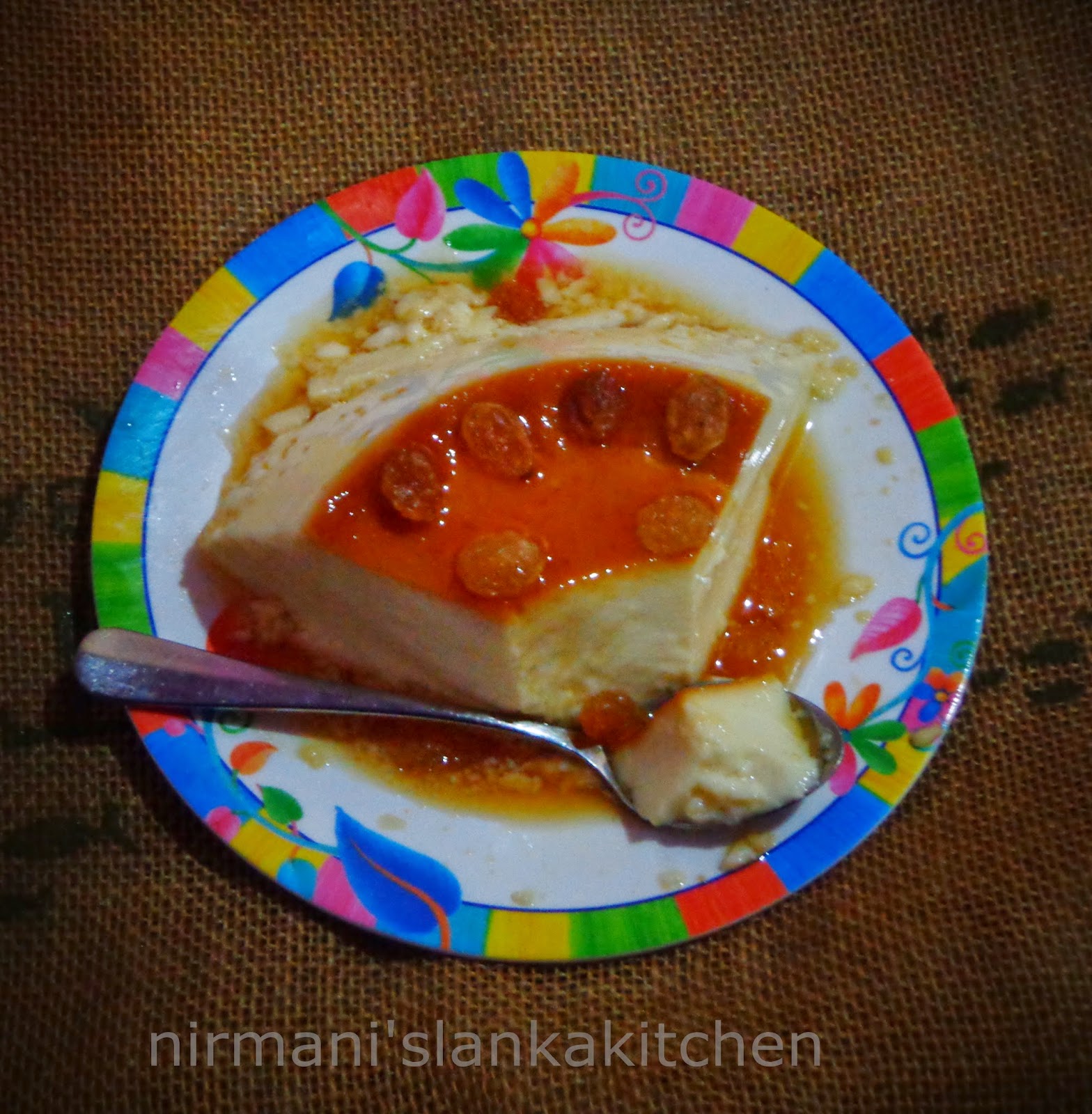 nirmani's lanka kitchen Caramel pudding/Creme caramel