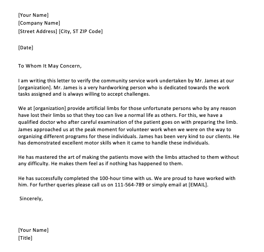 Employment Letter For Rent Formal Letters