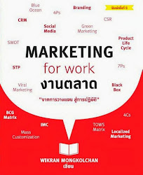 ผลงานเขียน: Marketing for Work... งานตลาด