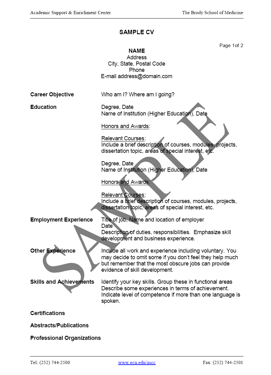 How to Create a Simple Resume
