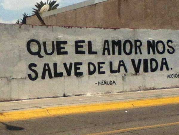 Que el amor nos salve de la vida