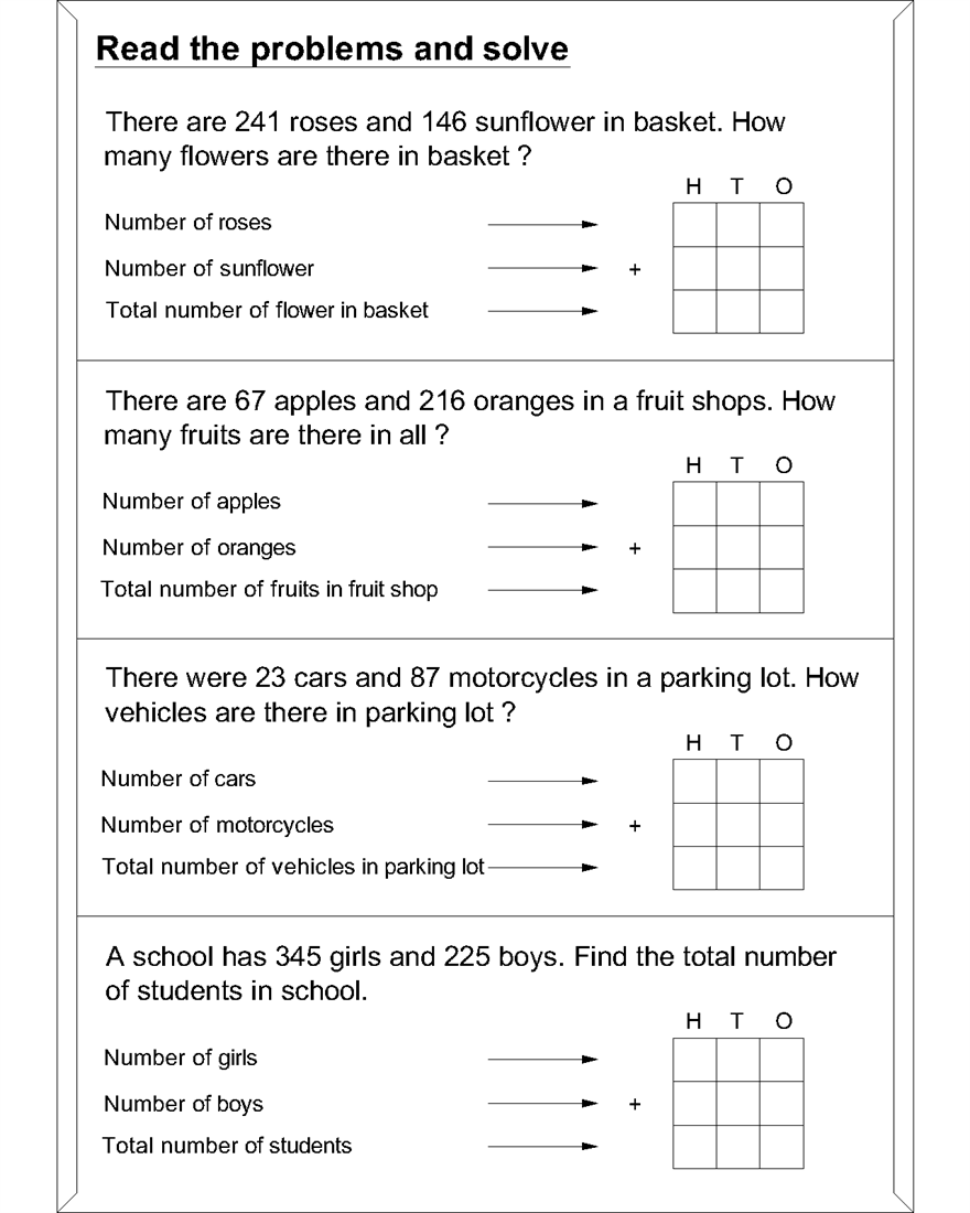 Primary School Maths Worksheets Maths Worksheets For Kids