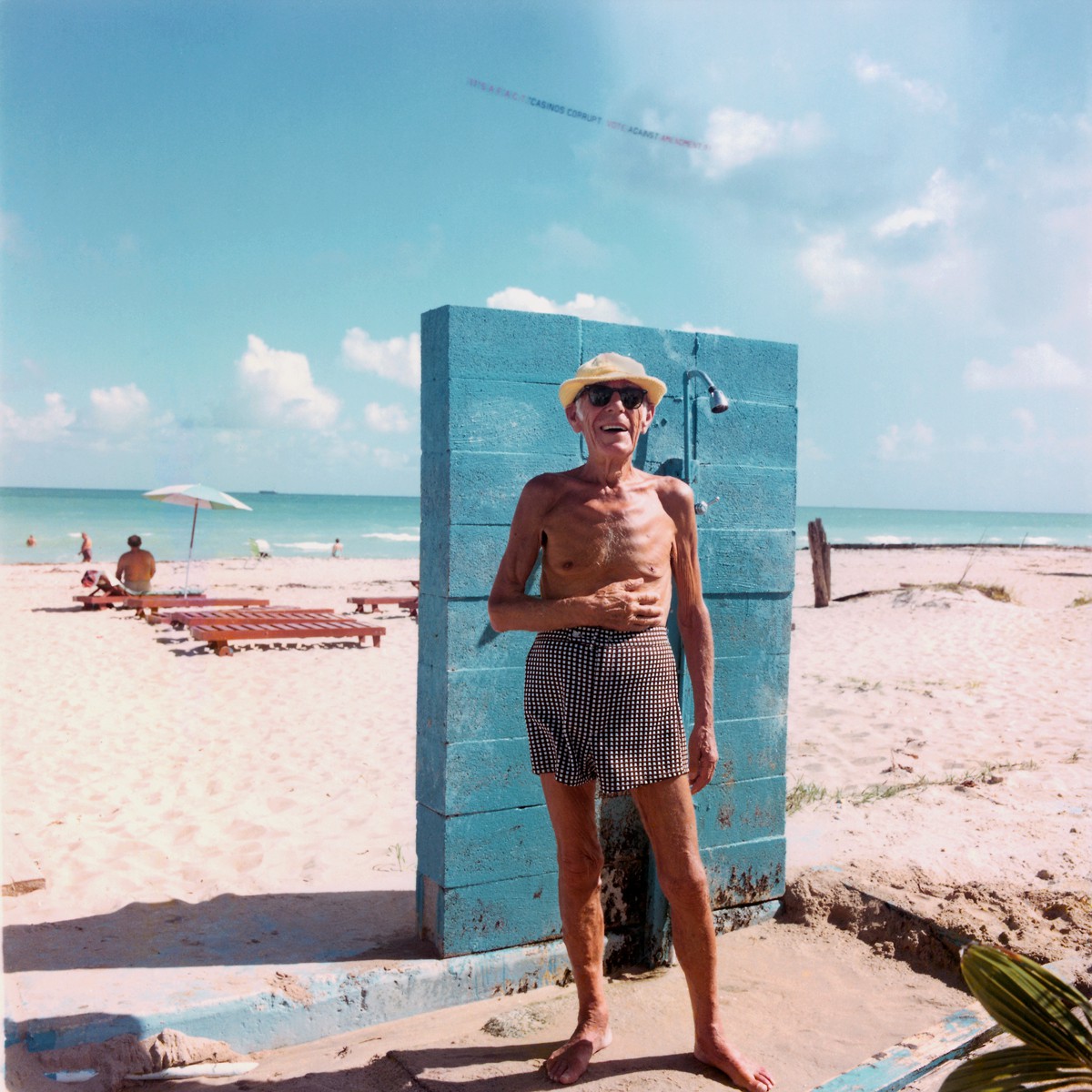 Vivid Color Photographs Show Iconic Beach Culture of Miami Beach in the