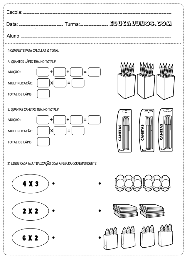 Adição e multiplicação