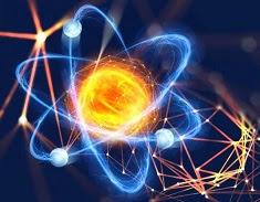 يتم تصوير الذرة بشكل عام على أنها مجموعة من الإلكترونات تدور حول نواة مركزية