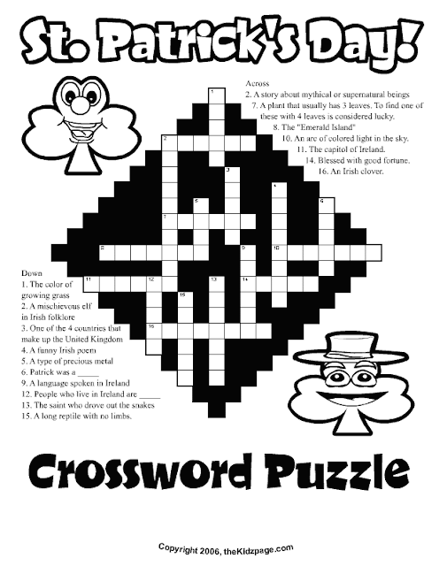 st patricks day crosward puzzle images st patricks day crosward puzzle images, 2017 crossward images patrick day