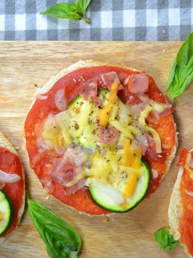 Panpizza o pizza en pan de molde