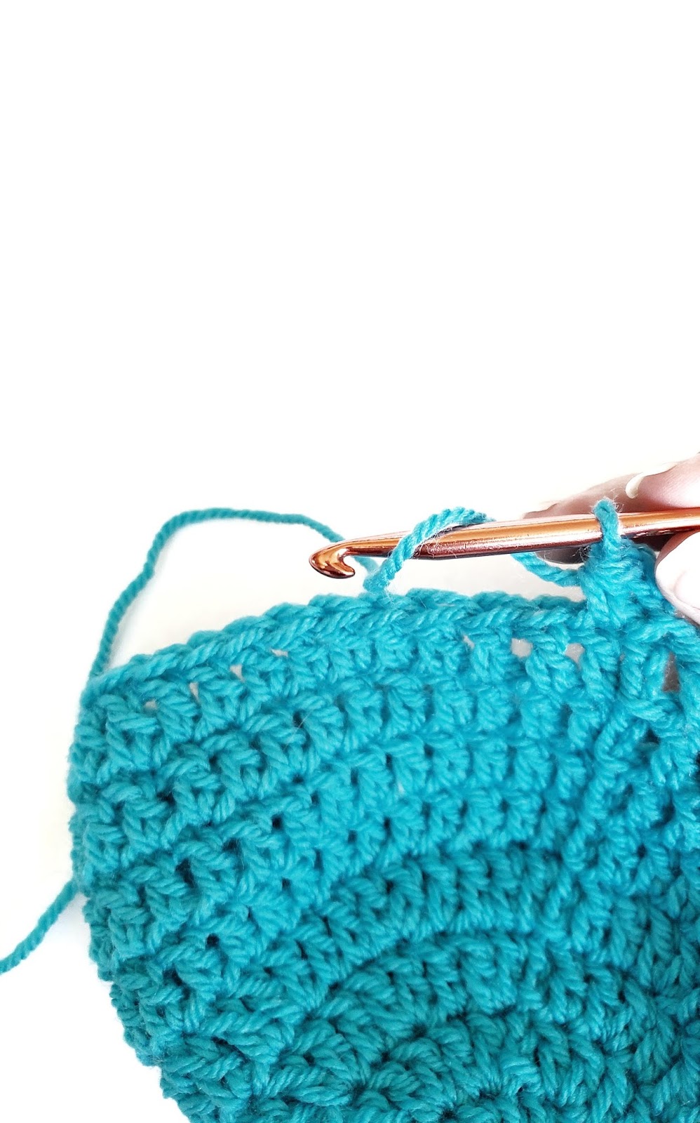 Front Post Half Double Crochet