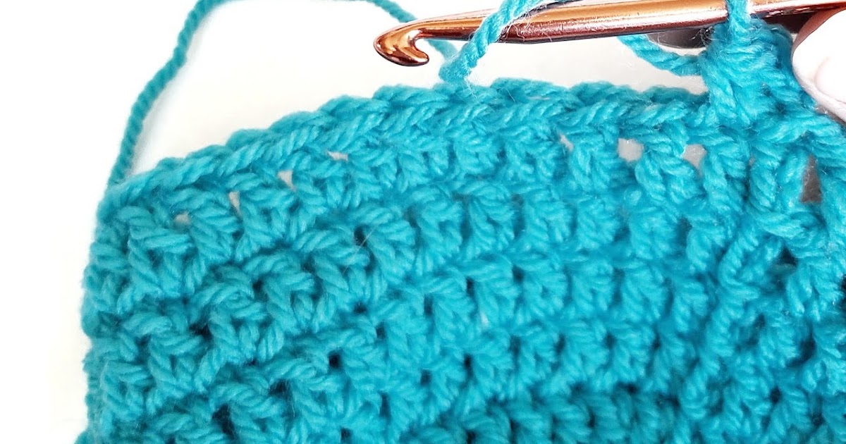 Front Post Half Double Crochet