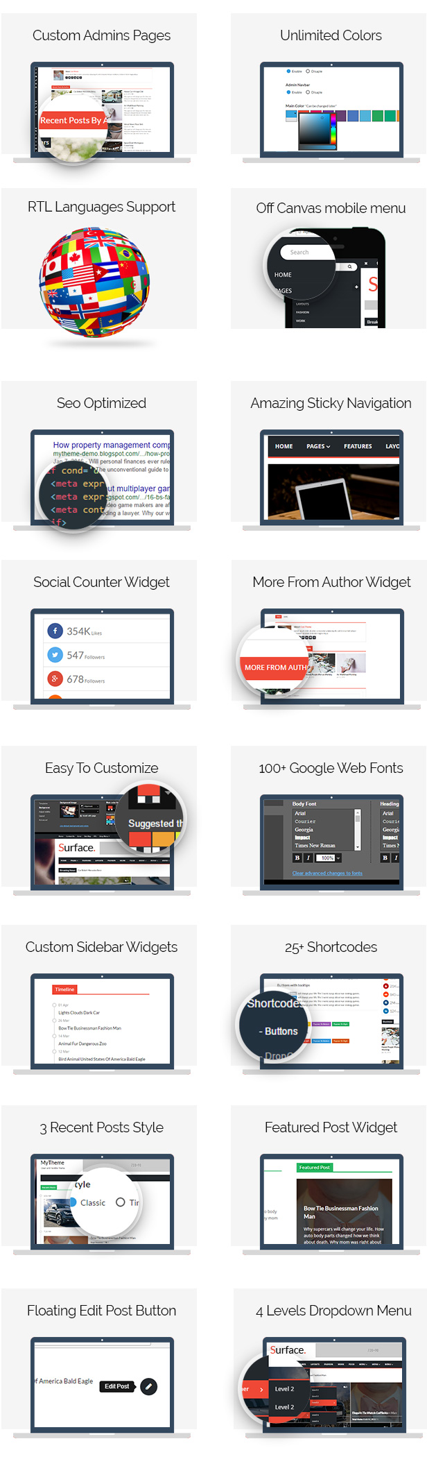 Surface - Responsive Magazine Blogger Theme - 11