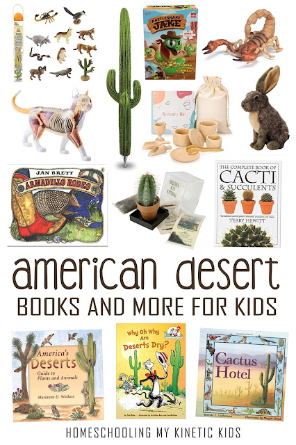 Books, toys, ideas, and more for learning about the American desert with Safari Ltd toobs