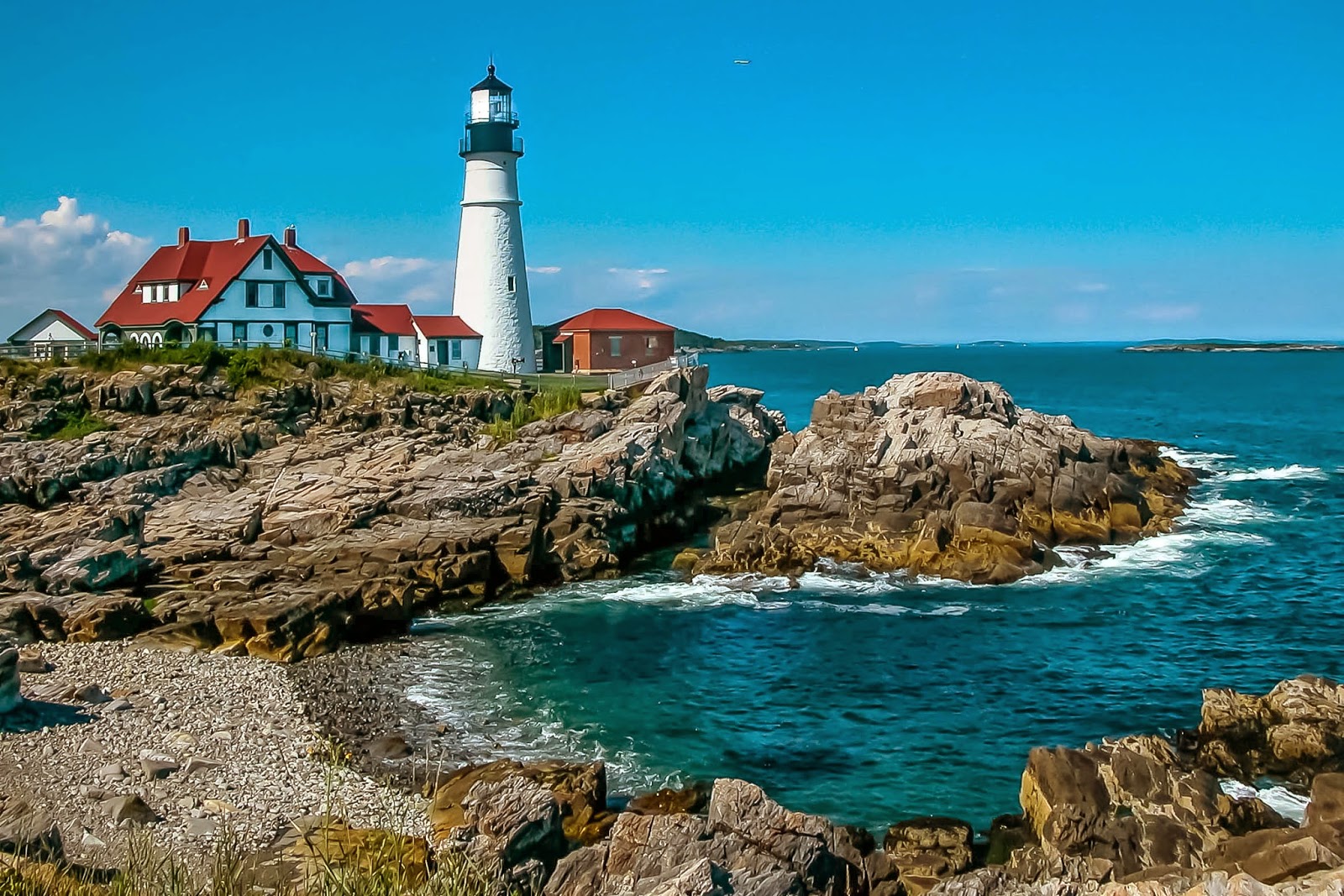 Maine Lighthouses and Beyond: Portland Head Lighthouse Maine Lighthouses and Beyond: Portland Head Lighthouse