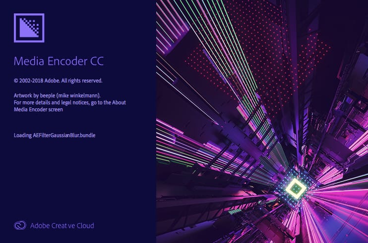 adobe media encoder cc 2018 h 265