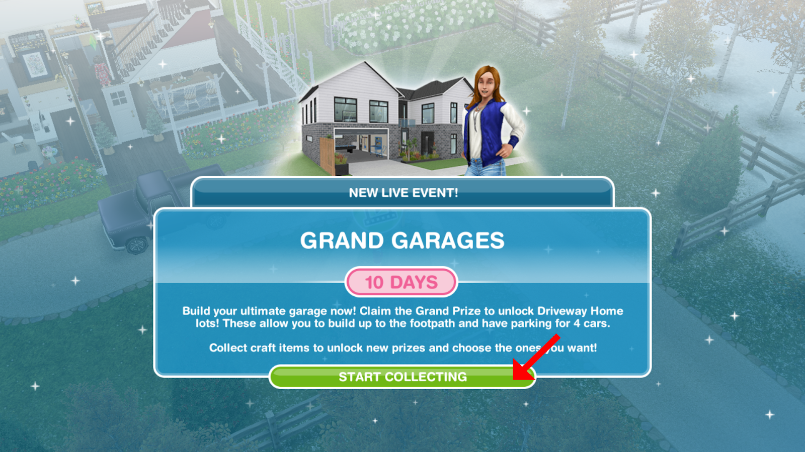 The Sims Freeplay, 🔶️, Garage Door Pack, 🔶️