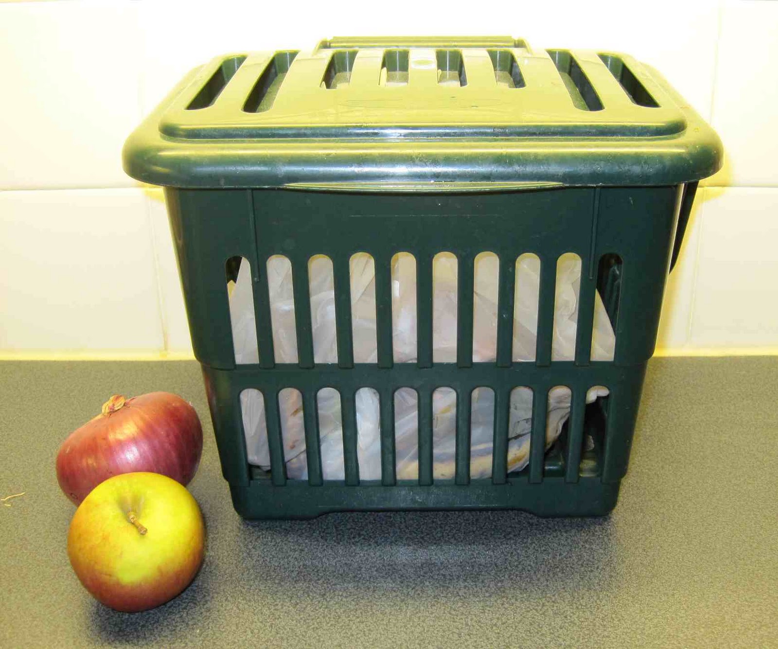 Living in England Food Waste Bucket for Recycling!