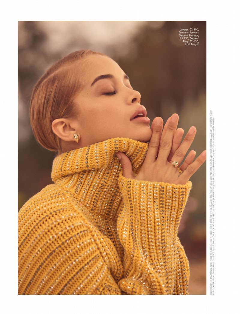 Jasmine Sanders in Hello! Fashion Monthly, September 2019