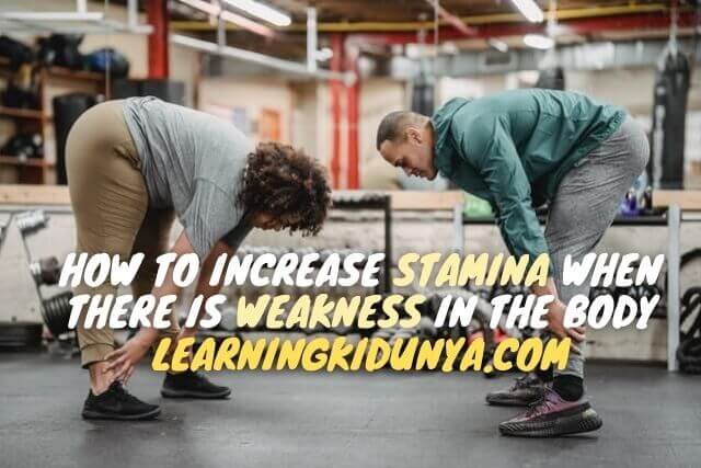 how to improve physical stamina