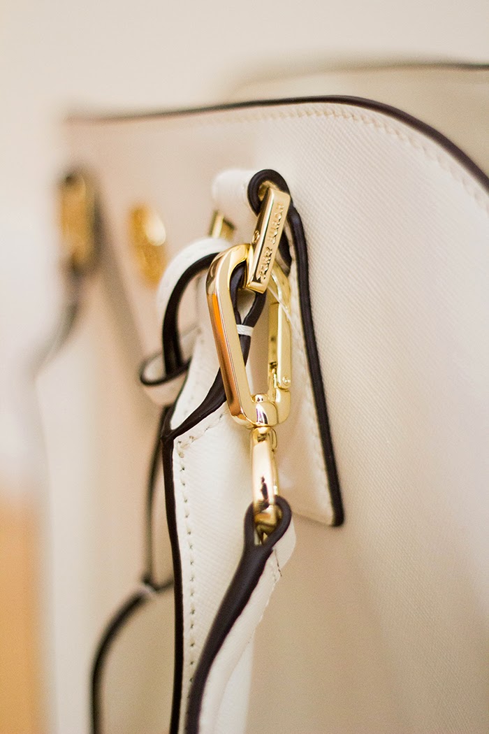 Review: Tory Burch Robinson Open-Top Dome Satchel - Elle Blogs