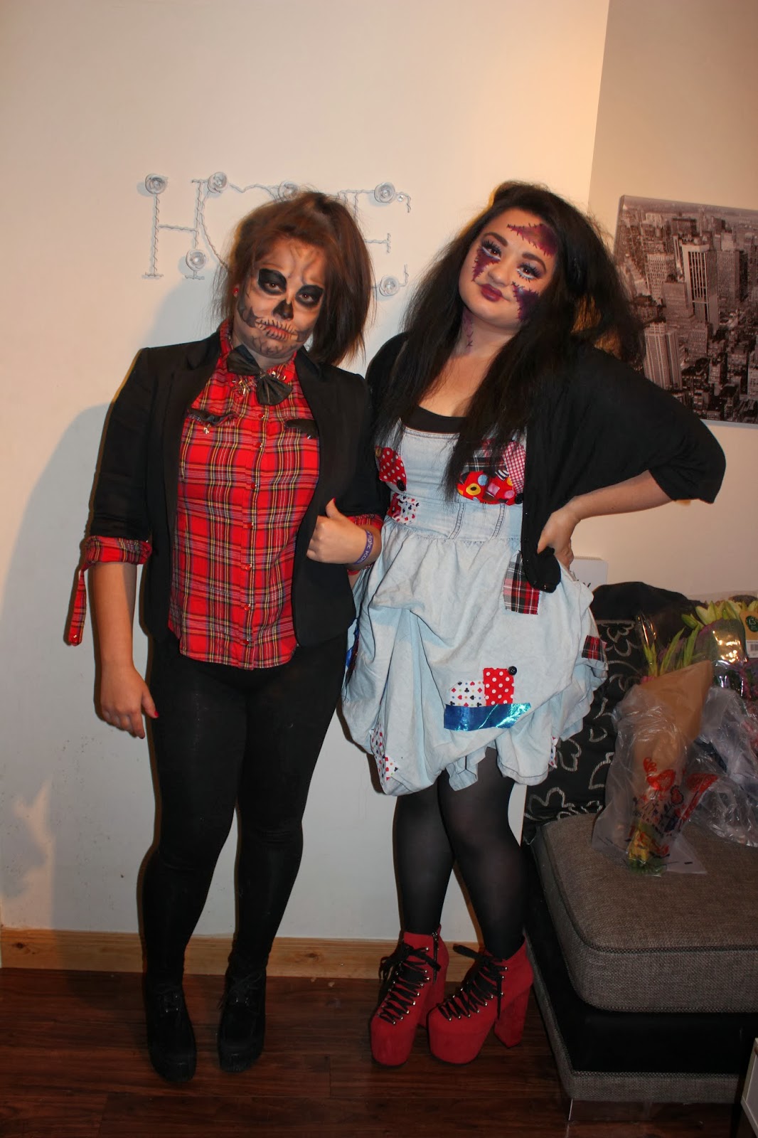 TeenyTinaMaria Creepy Ragdoll Costume & Halloween Glasgow Movie Drive Through