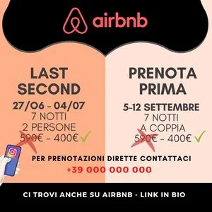 promuovere annuncio su airbnb