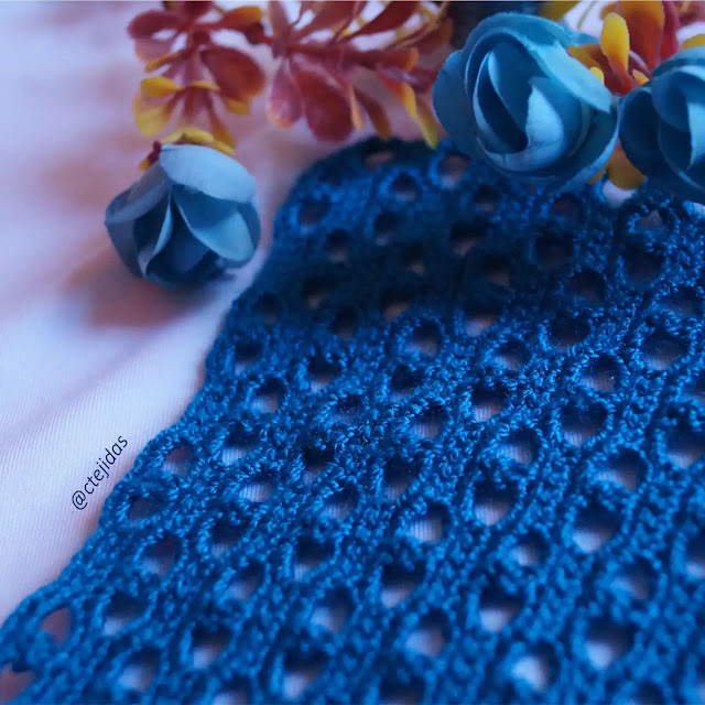 Tutorial Punto Panal a Crochet | 3 Minutos